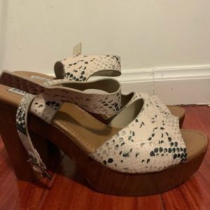 Steve Madden Snake Skin Heels! 🐍